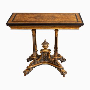 Aesthetic Movement Card Table in Walnut