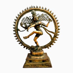 Artiste Indien, Statue Shiva Nataraja, Laiton