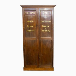 Meuble de Magasin Édouardien Antique, 1890s