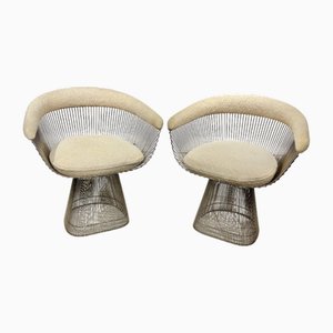 Set de Fauteuils Warren Platner par Warren Platner pour Knoll, 1990