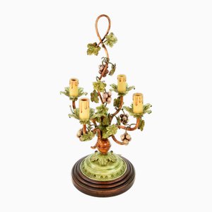 Mid-Century Table Lamp with Grapes