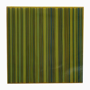 Studio Massimo Caiafa, Yellow Rainbow, 2025, Acrylic, Plastic and Epoxy Resin on Wood