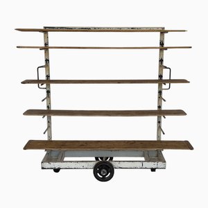 Carrito de panadero industrial alemán, años 40