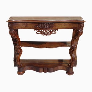 Napoleon III Console Table in Pine