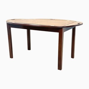 Oval Mahogany Butler's Tray on Stand, 1790s