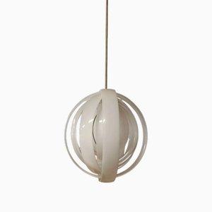 Lampada a sospensione Moon di Verner Panton, Danimarca, anni '60
