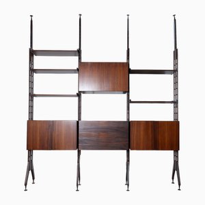 Luminous Floor-to-Ceiling Bookcase, 1950