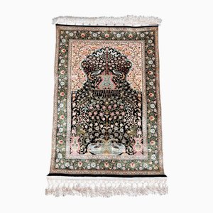 Tapis Hereke Vintage en Soie, Turquie, 1970s