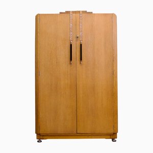 Vintage Art Deco Kleiderschrank aus Eiche von G Plan, 1930er