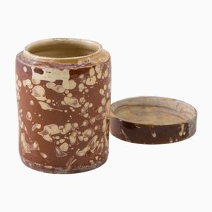 Keramik Grottaglie Vase, Italien, 19. Jh.