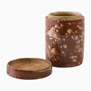 Keramik Grottaglie Vase, Italien, 19. Jh.