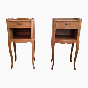 Louis XV Style Bedside Tables, 1950s, Set of 2