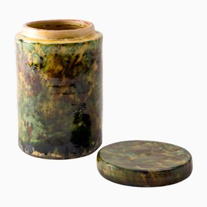 Vase Grottaglie en Céramique, Italie, 19ème Siècle