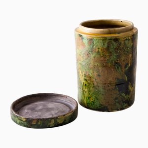 Vaso Grottaglie in ceramica, Italia, XIX secolo