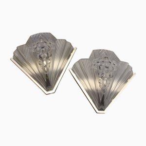 Wandlampen von Atelier Petitot, 1920er, 2er Set