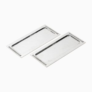 Vintage Tablett in Silber
