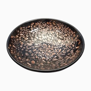 Black Murano Glass Bowl by Murano for Murano, 1970s