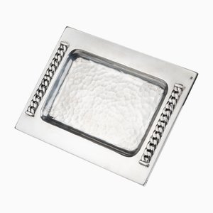 Bandeja pequeña de plata, años 50