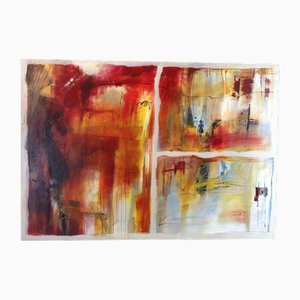 Kim Hm, Composition, 1990s, Oil on Canvas