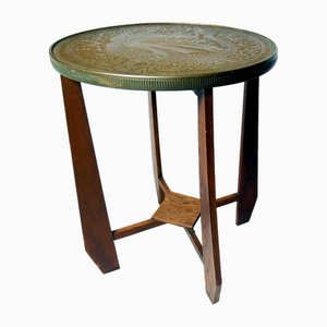 Table d'Appoint d'École en Filigrane d'Amsterdam, 1930s