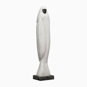 Paul Simons, Skulptur, 1980er, Marmor