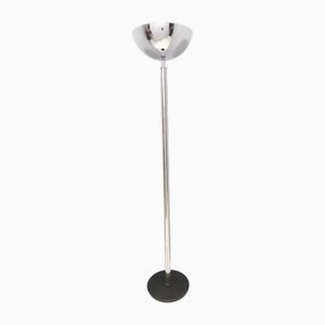 Vintage Chrome-Plated and Metal Floor Lamp by Franco Albini, 1970s