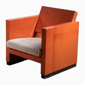 Rationalistischer italienischer Sessel, 1930er