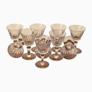 Verres à Vin Piccadilly en Cristal de Baccarat, 1959, Set de 10