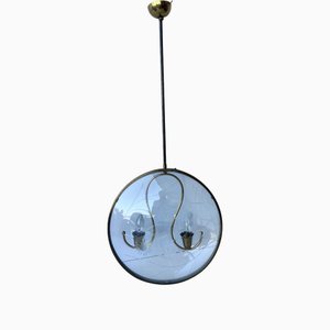 Mid-Century Pendant in the style of Pietro Chiesa, 1950s