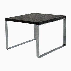 Brutalist Coffee Table with Slate Top by Peter Draenert for Draenert