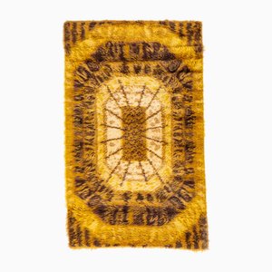 Vintage Scandinavian Style Rya Rug, 1970s