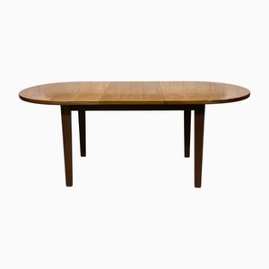 Vintage Scandinavian Style Butterfly Table with Extension, 1970s