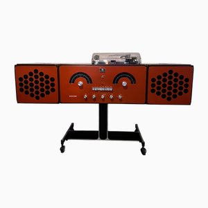 RR-126 Lobster Stereophonic Radio attributed to Achille & Pier Giacomo Castiglioni for Brionvega, 1965