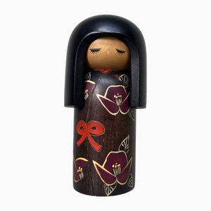 Kokeshi vintage de Miyashita Hajime, años 70