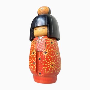 Sōsaku Kokeshi de Kazuo Takamizawa, años 70