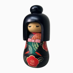 Kokeshi vintage di Miyajima, Giappone, anni '60