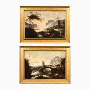 Hans De Jode, Winterlandschaft, 1650, Öl auf Leinwand