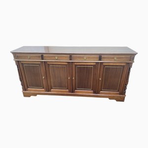 Credenza in stile Luigi Filippo in mogano, anni '70