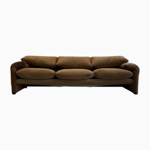 Maralunga 3-Seater Sofa by Vico Magistretti for Cassina, 1970s