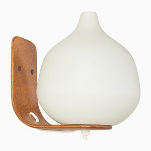 Vintage Wall Lamp by Uno & Östen Kristiansson for Luxus, 1960s