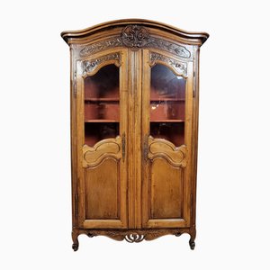 Provenzalisches Louis XV Bücherregal aus Nussholz, 1750