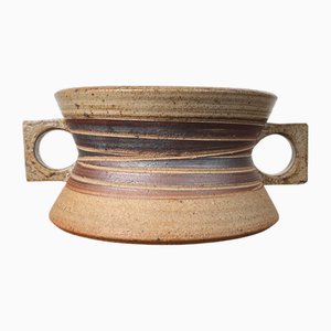 Mid-Century Modern Danish Studio Pottery Bowl by Tue Poulsen for Tue Keramik, 1960s