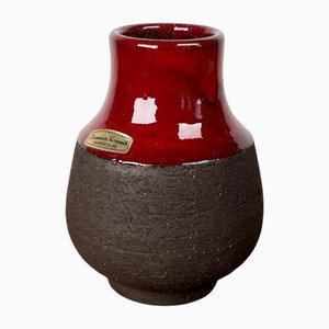 Mid-Century Modern Danish Studio Pottery Vase from Lovemose, 1960s