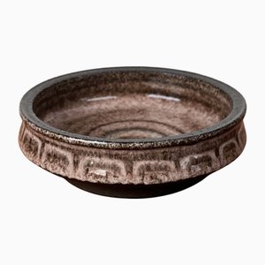 Mid-Century Modern Danish Studio Pottery Bowl from Hyllested Keramik, 1960s
