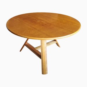 Table Basse Mid-Century en Chêne 1960s