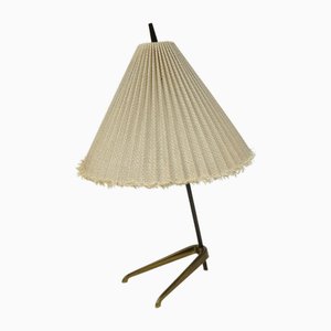 Brass Table Lamp attributed to Kalmar for J. T. Kalmar, Austria, 1950s