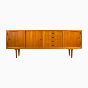Mid-Century Scandinavian Modern Teak Sideboard by Harry Østergaard for Randers Møbelfabrik, 1960s
