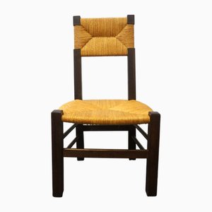 Silla francesa baja de mimbre