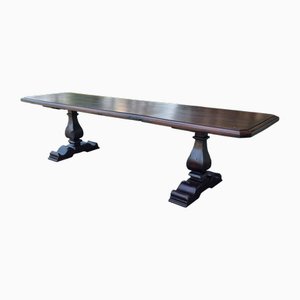 Veneto Monastery Refectory Table in Walnut, 1650s