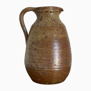 Pyrite Stoneware Pitcher by Baudard, 1960s